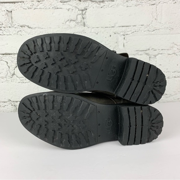 UGG Zia Lace Up Side Zip Waterproof Winter Snow Motto Boots 7 - Picture 10 of 15